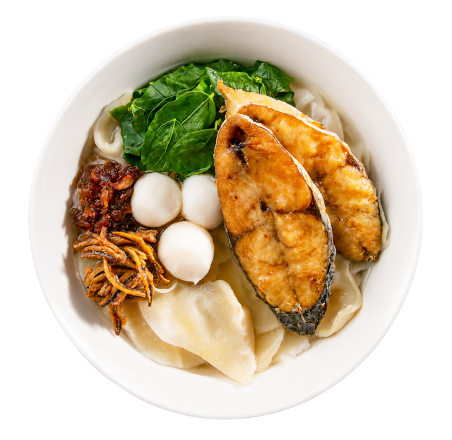 马鲛鱼面粉糕